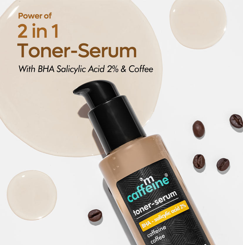 Toner-Serum with Coffee Unclogs Pores & Reduces Blackheads