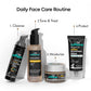 daily face care routine to Moisturize