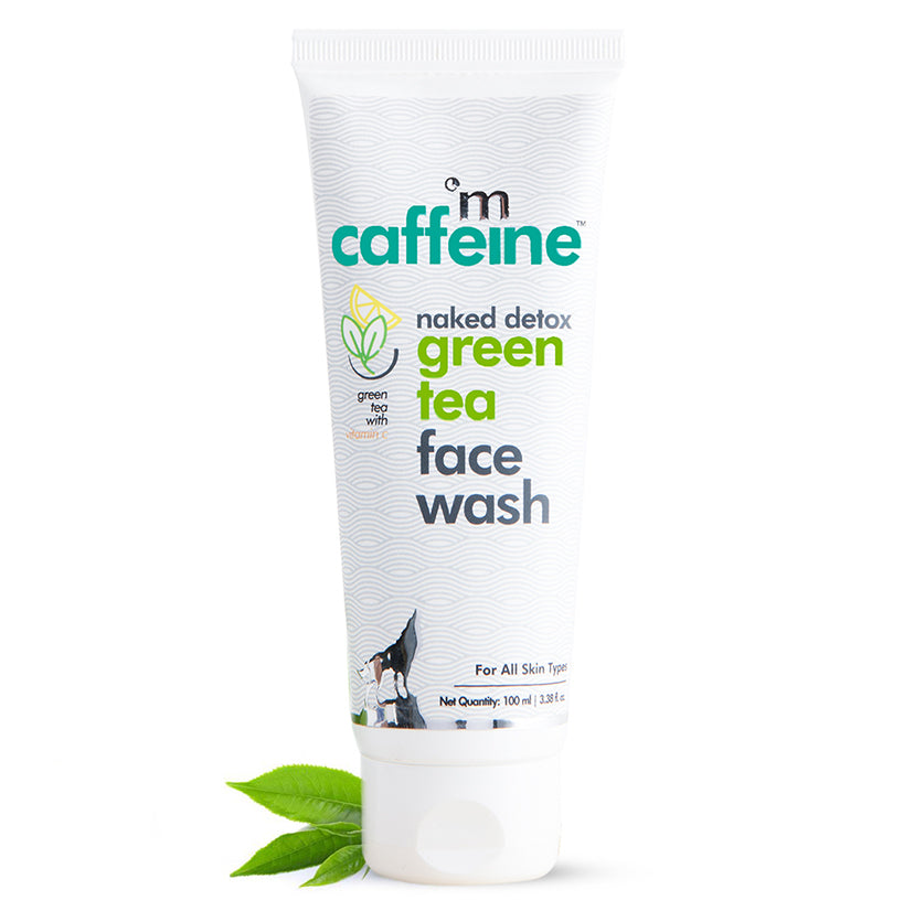 Green Tea Face Wash with Vitamin C & Hyaluronic Acid
