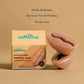 Exfoliating Coffee Bathing Soap for Tan Removal - 75g - Natural & 100% Vegan