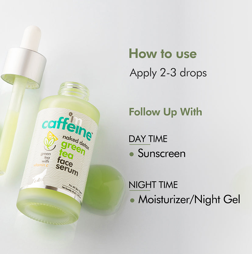 How To Use Green Tea Face Serum