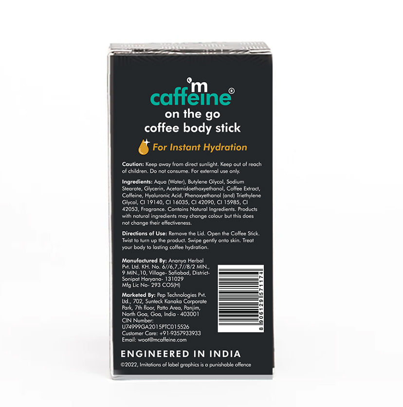 Stick to Hydration Coffee Body Combo