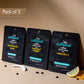 Coffee Sheet Masks - Vitamin C, Hyaluronic Acid & Coconut Water - Pack of 3