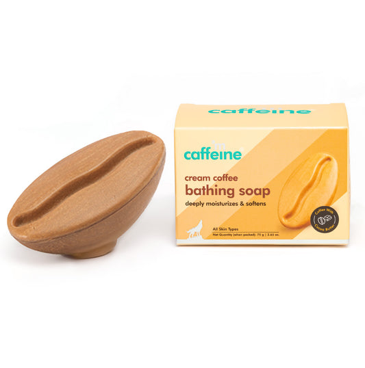 Cream Coffee Bathing Soap for Deep Moisturization - 75g - Natural & 100% Vegan