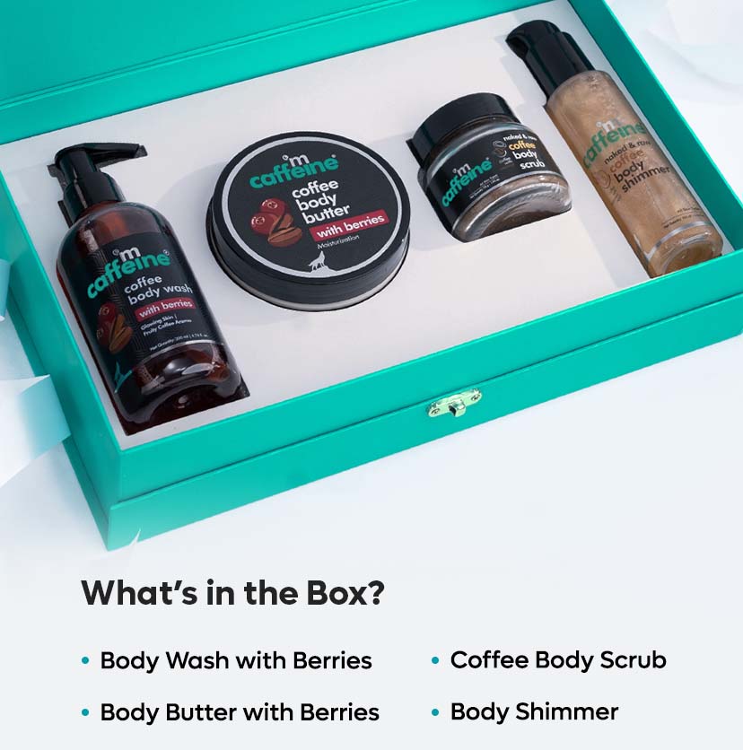 Coffee Glam Body Care Gift Kit