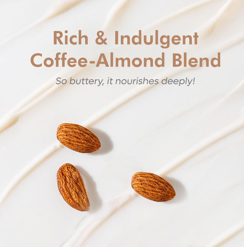 Coffee & Almond Body Butter with Shea Butter