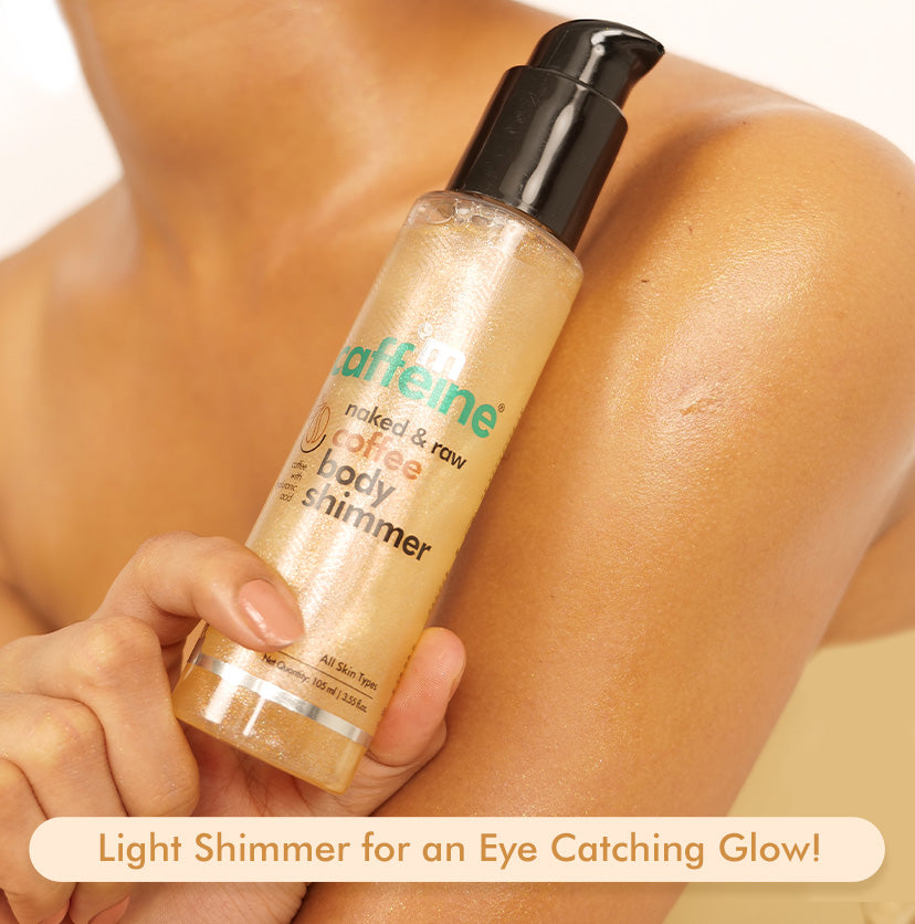 Coffee Body Shimmer for a Glam Ready Skin with Hyaluronic Acid - 105 ml