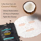 Coffee Sheet Masks - Vitamin C, Hyaluronic Acid & Coconut Water - Pack of 3