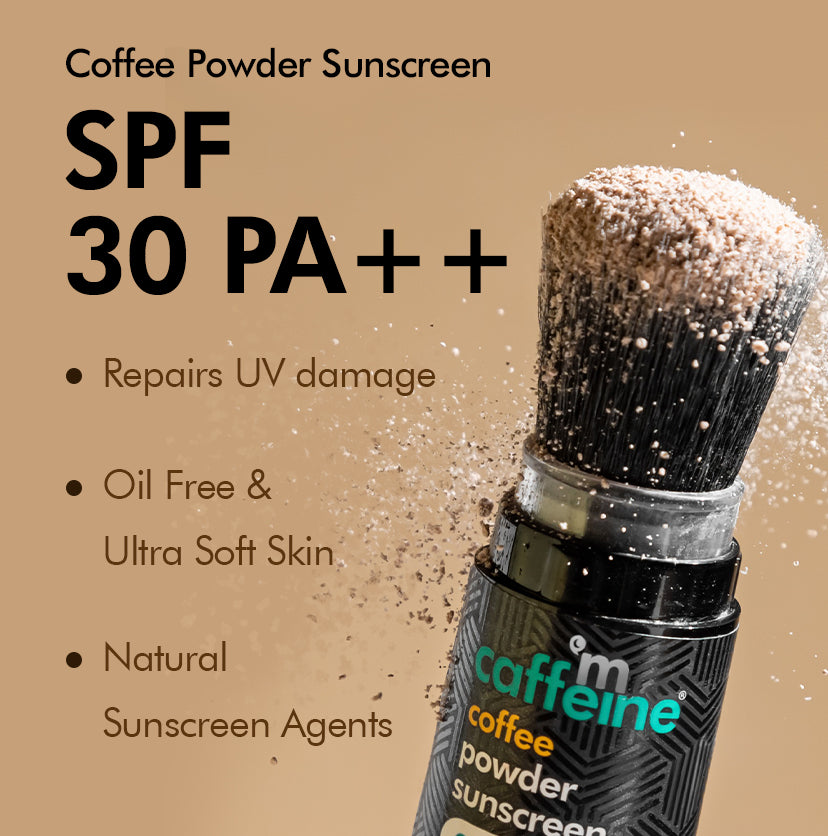 coffee power sunscreen