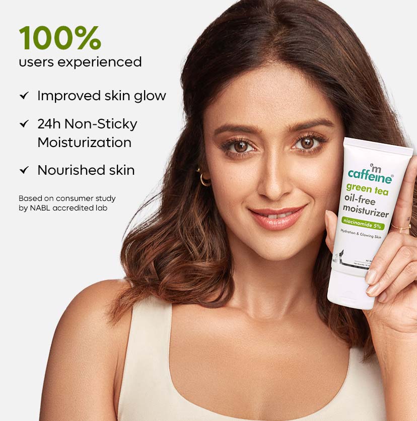Green Tea Oil-Free Moisturizer with 5% Niacinamide to Reduce Blemishes & Repair Skin Barrier - 50 ml