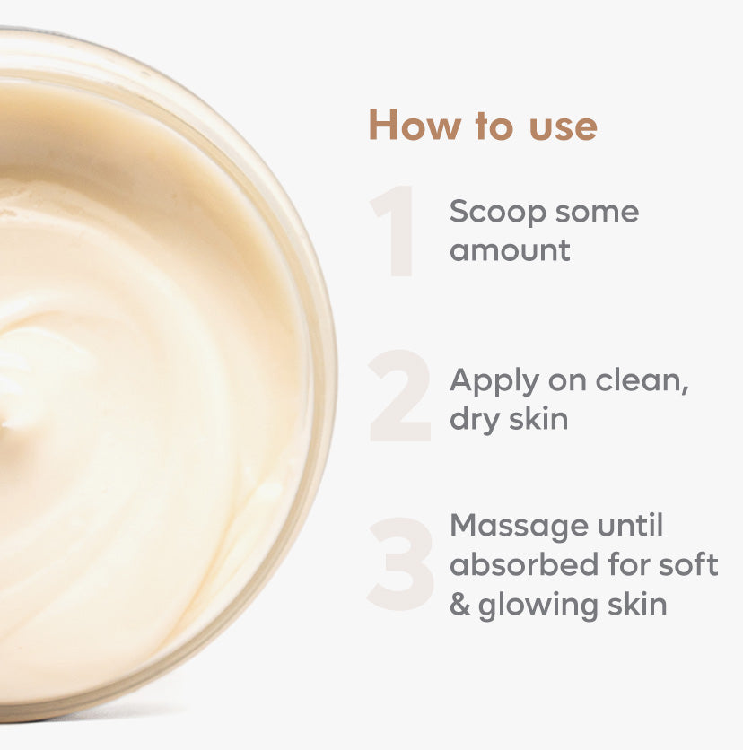 How To Use Coffee & Almond Body Butter 