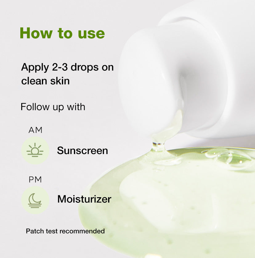 How To Use Green Tea Face Serum