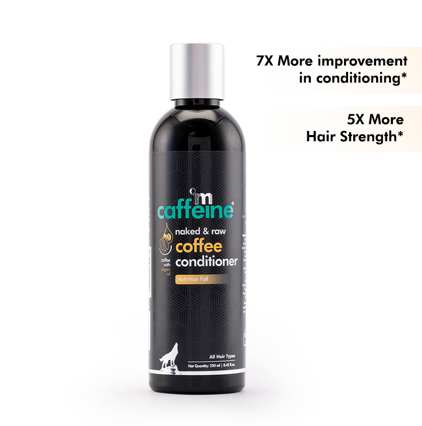 Coffee Hair Conditioner with Pro-Vitamin B5 and Argan Oil - 250ml