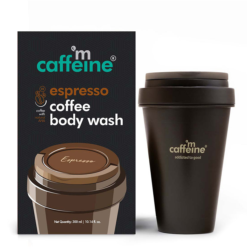 Espresso Coffee Body Wash + Scrub with Natural AHA | 300ml
