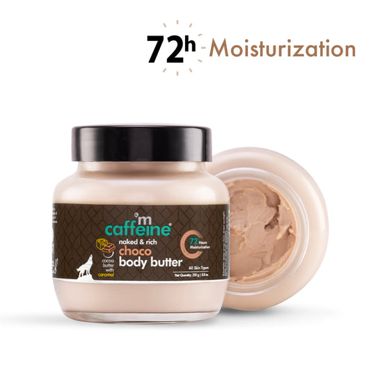 Choco & Shea Body Butter for 72 Hrs Moisturization Reduces Stretch Marks & Heals Dry Skin
