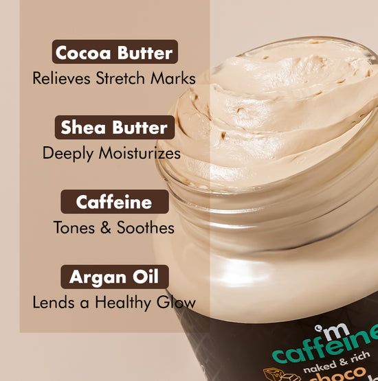 Buy Choco & Shea Body Butter Reduces Stretch Marks Online In India