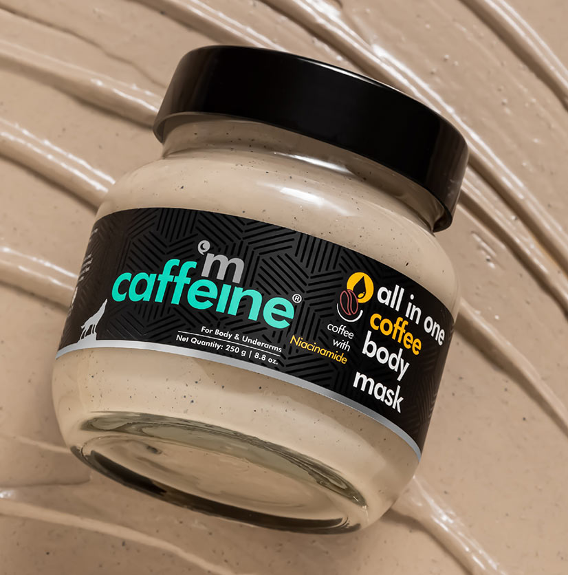 Coffee Body Mask to De-Tan & De-Pigment with Niacinamide - 250g - Natural & 100% Vegan
