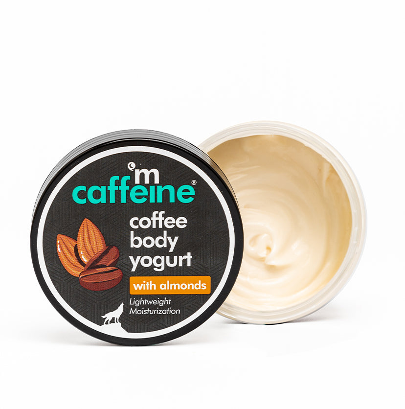 Coffee Body Yogurt with Almonds for Instant Hydration & Quick Absorption | Nutty-Coffee Aroma - 100g