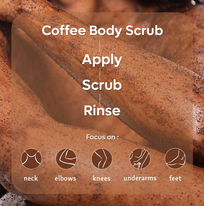 Coffee Exfoliation Routine